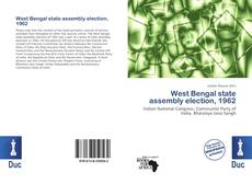 Buchcover von West Bengal state assembly election, 1962