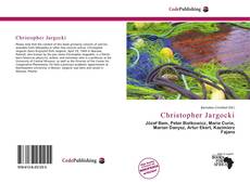 Capa do livro de Christopher Jargocki 
