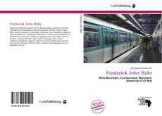 Capa do livro de Frederick John Bahr 