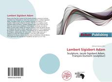 Copertina di Lambert Sigisbert Adam