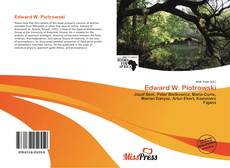 Couverture de Edward W. Piotrowski