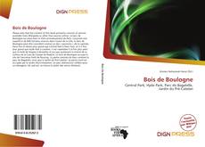 Bookcover of Bois de Boulogne