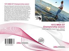 Portada del libro de 1972 IMSA GT Championship season