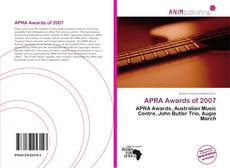 Couverture de APRA Awards of 2007