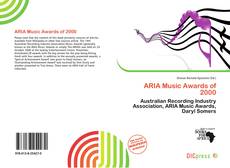 Copertina di ARIA Music Awards of 2000