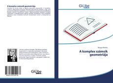 Bookcover of A komplex számsík geometriája