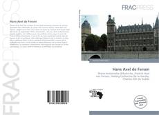 Buchcover von Hans Axel de Fersen