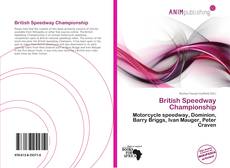 Bookcover of British Speedway Championship