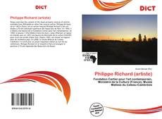 Couverture de Philippe Richard (artiste)