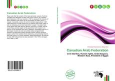 Borítókép a  Canadian Arab Federation - hoz