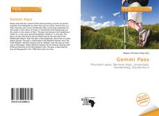 Bookcover of Gemmi Pass