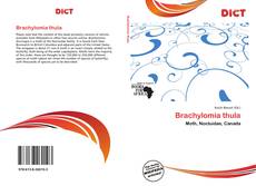 Couverture de Brachylomia thula