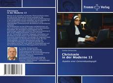 Copertina di Christsein in der Moderne 13