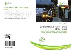 Buchcover von Boerum Place (BMT Fulton Street Line)