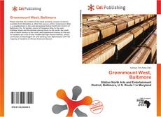Borítókép a  Greenmount West, Baltimore - hoz