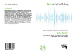 Обложка Julie Fader