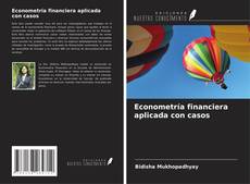 Capa do livro de Econometría financiera aplicada con casos 