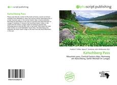 Обложка Katschberg Pass