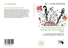 Обложка Tournoi des Cinq Nations 1975