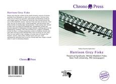 Copertina di Harrison Grey Fiske