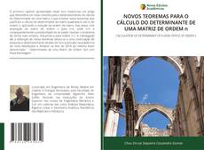 Bookcover of NOVOS TEOREMAS PARA O CÁLCULO DO DETERMINANTE DE UMA MATRIZ DE ORDEM n