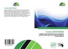 Canon EOS D2000的封面