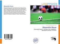 Alexandre Hauw kitap kapağı