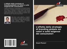 Buchcover von L'effetto delle strategie di branding globale sui valori e sulle esigenze dei consumatori