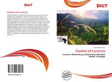 Buchcover von Canton of Lucerne
