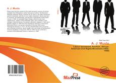 Bookcover of A. J. Muste