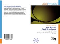 Distribution (Mathématiques) kitap kapağı