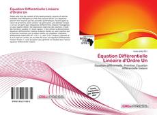 Capa do livro de Équation Différentielle Linéaire d'Ordre Un 
