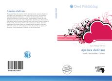 Buchcover von Apamea dubitans