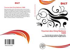 Buchcover von Tournoi des Cinq Nations 1989