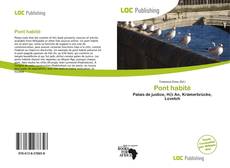 Portada del libro de Pont habité