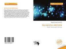 Bookcover of Acronicta oblinita