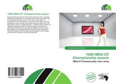 Copertina di 1986 IMSA GT Championship season