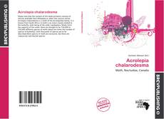 Buchcover von Acrolepia chalarodesma