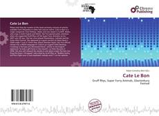 Portada del libro de Cate Le Bon