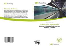 Portada del libro de Edward L. Berthoud