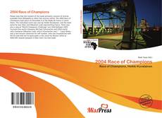 Bookcover of 2004 Race of Champions