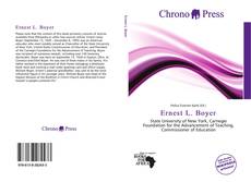 Copertina di Ernest L. Boyer