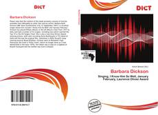 Buchcover von Barbara Dickson
