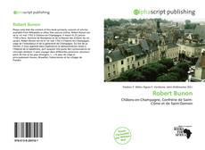 Bookcover of Robert Bunon