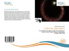 (120178) 2003 OP32的封面