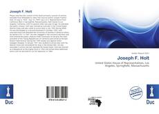 Bookcover of Joseph F. Holt