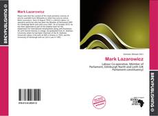 Buchcover von Mark Lazarowicz