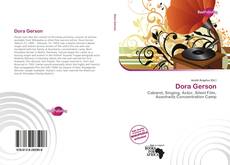 Bookcover of Dora Gerson