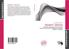 Buchcover von Harold T. Johnson