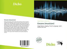 Buchcover von Encore (musician)
